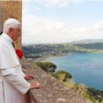 Benedicto XVI en Castengaldolfo