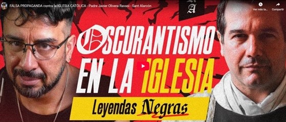 Falsa propaganda contra la Iglesia Católica