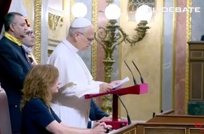 Discurso íntegro del Papa León XIV en el Congreso de los Diputados