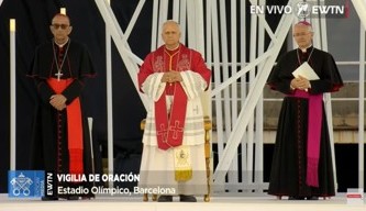 Vigilia de Oración.  Estadio Olímpico, Barcelona