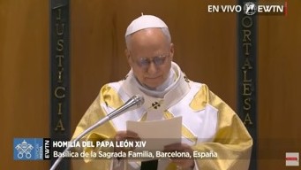 Santa Misa. Basílica de la Sagrada Familia. Barcelona. España