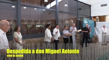Despedida a D. MIGUEL ANTONIO RUIZ ONTAÑÓN